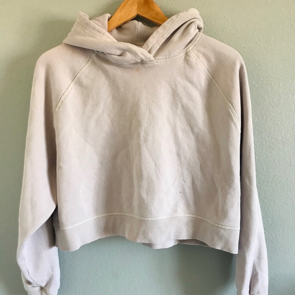Crop top hoodie